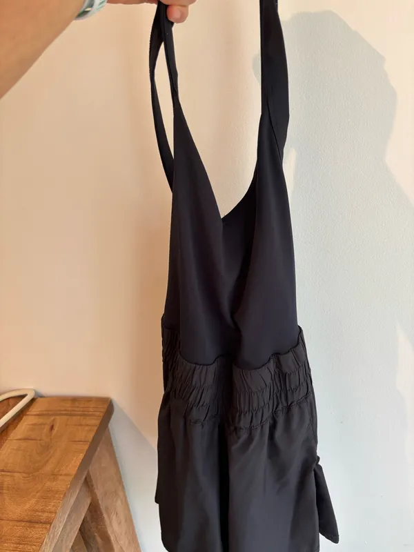 Free People XS Romper Black - Image 3