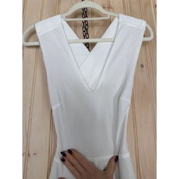 NWT Lulus Thinking Out Loud White Backless Jumpsuit Cocktail Classy Size XS - Image 4