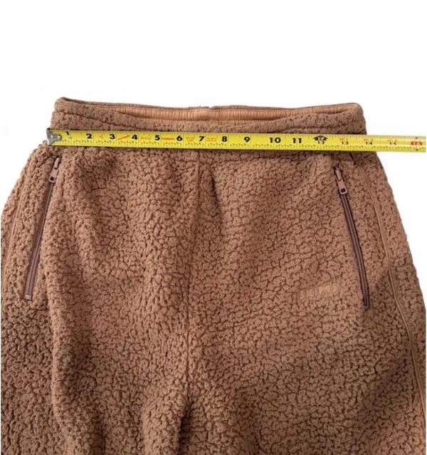 SKIMS Teddy Sherpa Wide Leg Lounge Track Pants Medium - Image 6