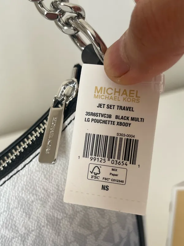 Michael Kors Jet Set Travel Large Pouchette Crossbody - Image 6