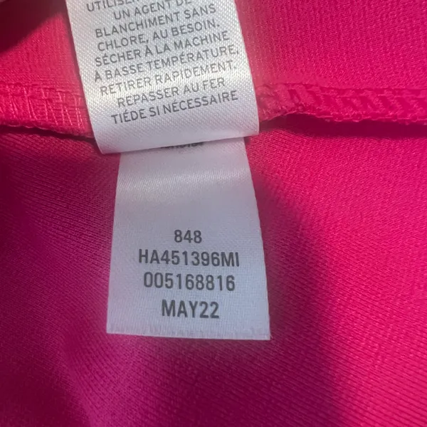 Halogen Hot Pink Knit Twist Front Halter Top - Image 6