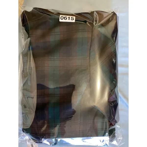 Pendleton Vintage Wool Plaid Blazer Jacket Velvet Collar Green Brown Size 8 - Image 8