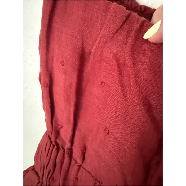 NWT Posse Aurelia Strapless Top Sz M Red Size M - Image 6