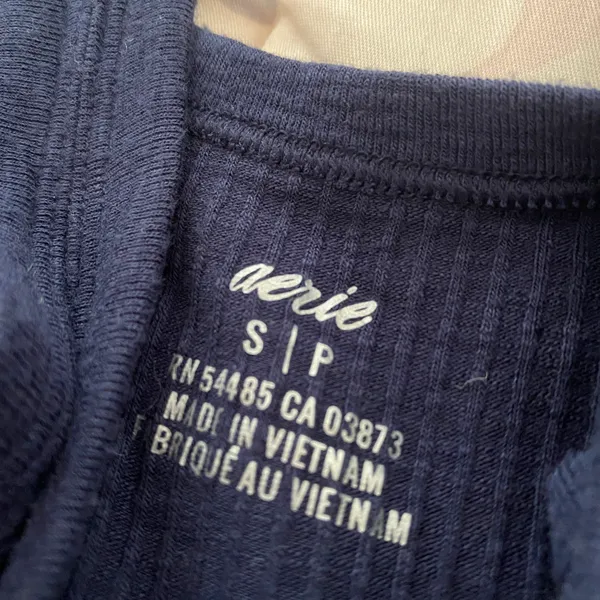 Aerie Navy Blue No BS Tank Top - Image 3
