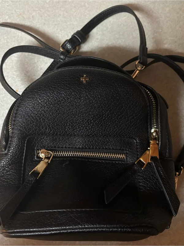 Princess Polly Peta+Jain Zoe Faux Leather Preppy Academia Classic Mini Backpack - Image 3