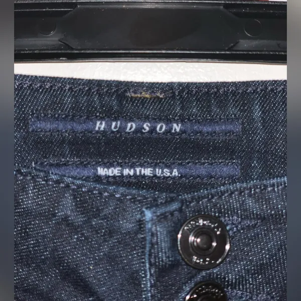 Hudson Jeans Boot Cut Dark Wash Denim. Size-28 - Image 5