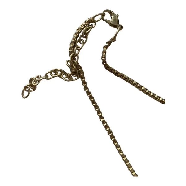 Raven tassle necklace in cream dangle cute new long chain - Image 7