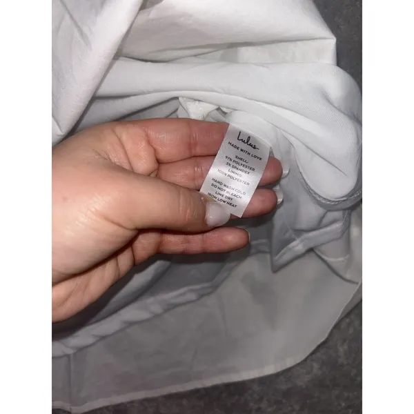 lulus white babydoll dress nwt small‎ lined - Image 9