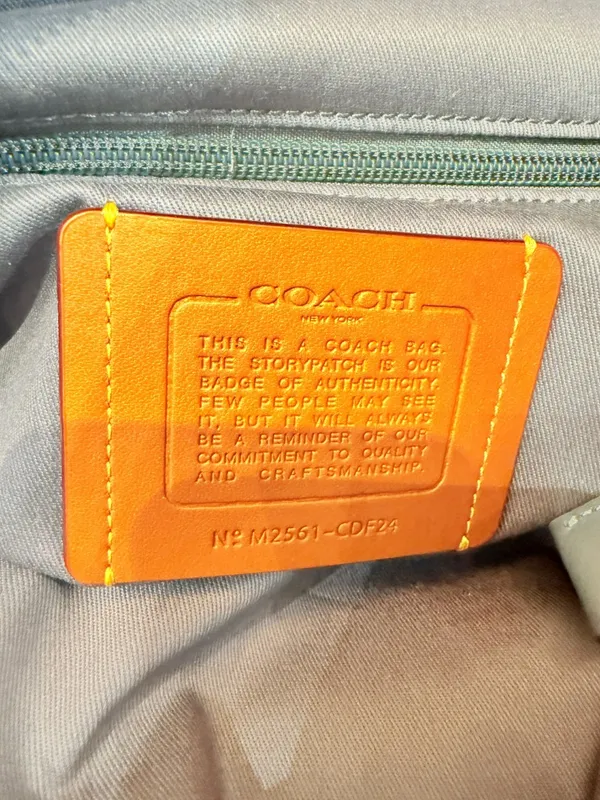 coach Small Tour Tote Bag In Signature Denim cdf24 - Image 5