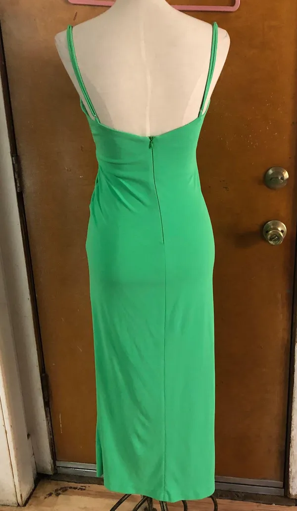 ZARA green maxi dress. Medium - Image 3