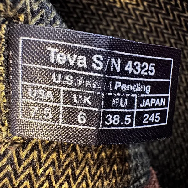 Teva Cove Women’s 7.5 Brown Tall Leather Zip Waterproof Boots Riding Style - Image 3