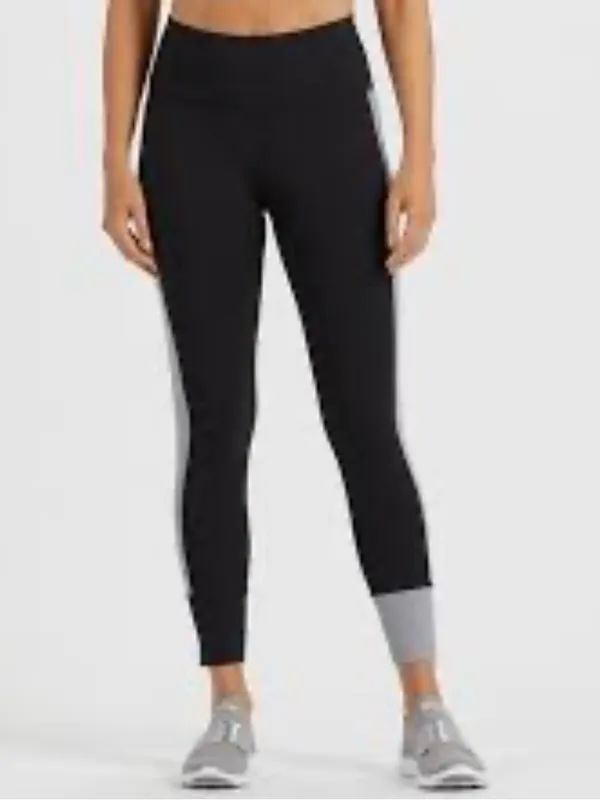 Vuori Origin Color Block Leggings Black Gray Leggings Size XXS - Image 4