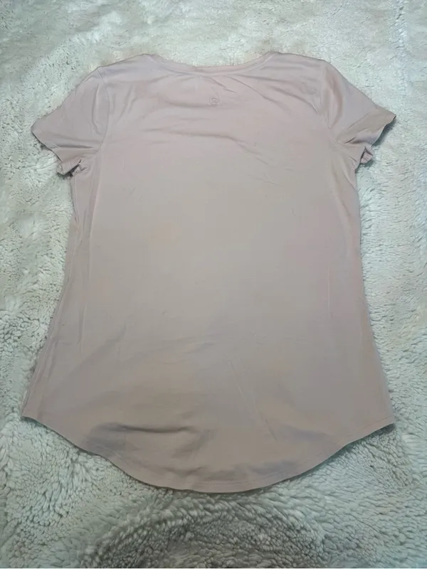 lululemon Powder Pink Short Sleeve Tee - Image 2