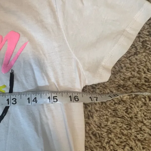 Volcom True‎ To This Graphic T Shirt White Pink Yellow M Medium - Image 4