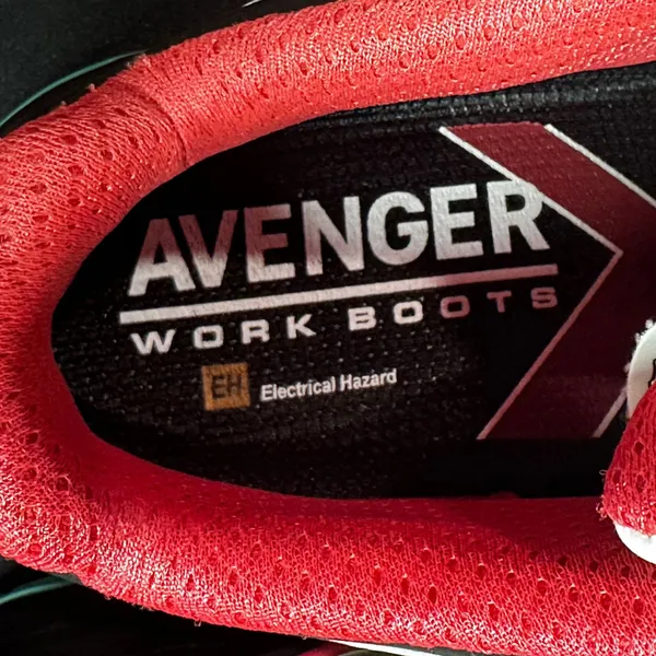 Avenger A833 Reaction CN EH Women’s Steel Toe Safety Work Shoes Size 10 - Image 6