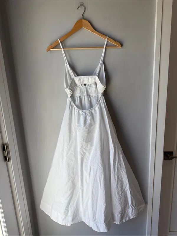 Aritzia Wilfred Encourage Poplin Cami Midi Dress - Image 5
