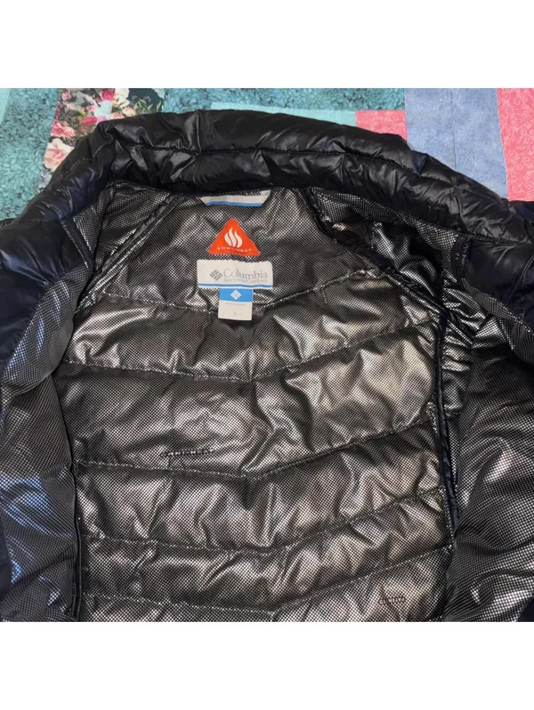 Columbia Women's Small Black TurboDown Omni-Heat Jacket Lightweight Insulated - Image 6