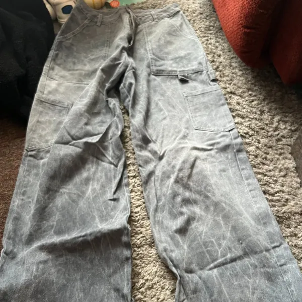 Altar'd‎ State acid wash wide leg jeans size M - Image 2