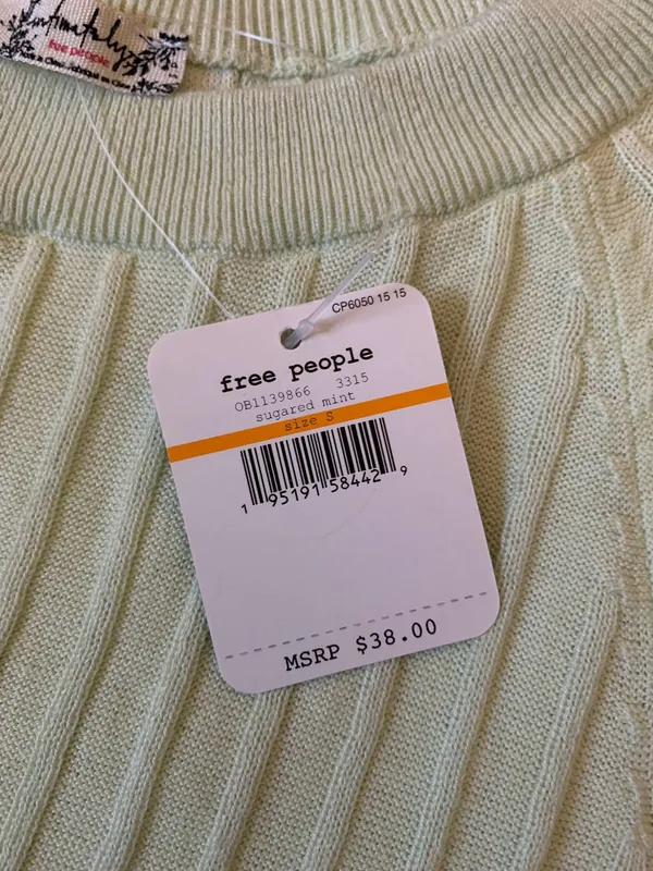 Free People NWT Friday Morning Swift Tee Small - Image 6