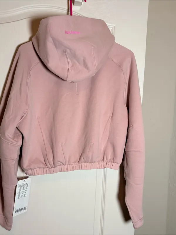 Lululemon Loungeful Relaxed-Fit Full-Zip Cropped Hoodie. - Image 2