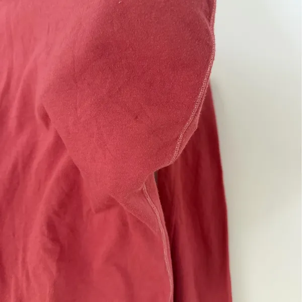 Vintage Abercrombie Fitch Pink Long Sleeve Shirt Babydoll M Y2K Coquette Bella - Image 5