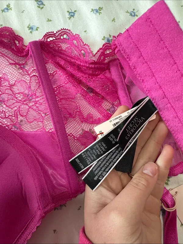 NEW WITH TAG Victoria’s Secret Dream Angels Lace Longline push up Bra - Image 4