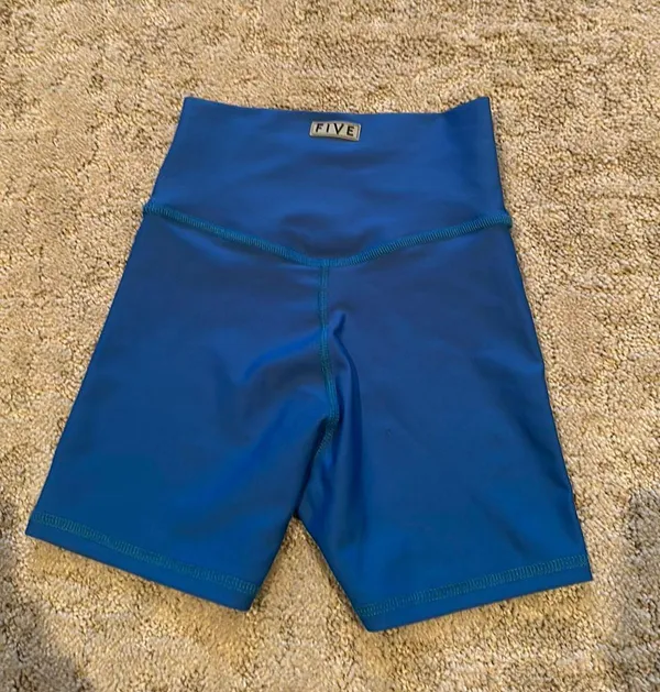 five dance wear biker shorts Blue Size XXS - Image 2