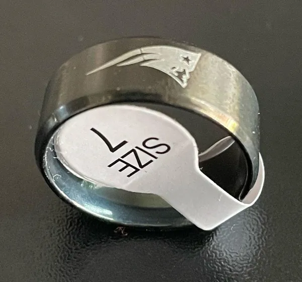 8mm New England patriots ring size 7 - Image 4