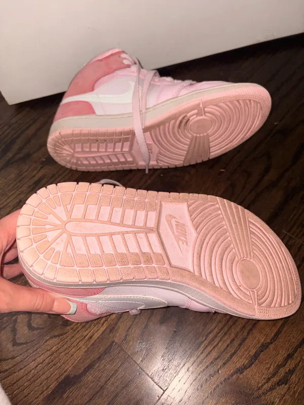Nike Jordan 1 Mid Digital Pink Shoes - Image 7