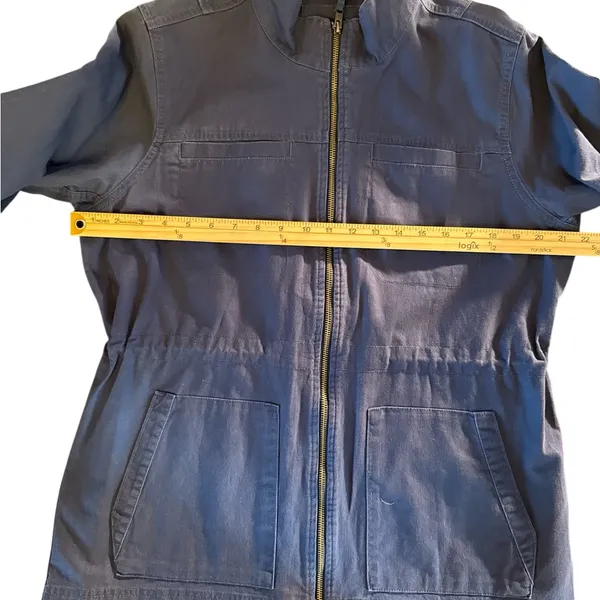 GAP Women's Deep Blue Utility‎ Jacket - Image 4