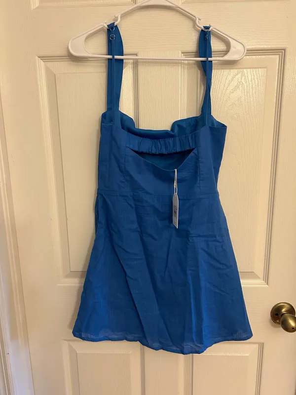 Mini dress Blue - Image 6