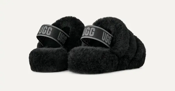 UGG FLUFF YEAH leopard print slippers - Image 2