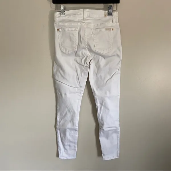 7 FOR ALL MANKIND Skinny Pants Jacquard Pattern - Image 7