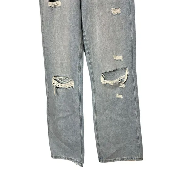 Vervet High Rise Wide Leg‎ Distressed Jeans Size 27 - Image 3