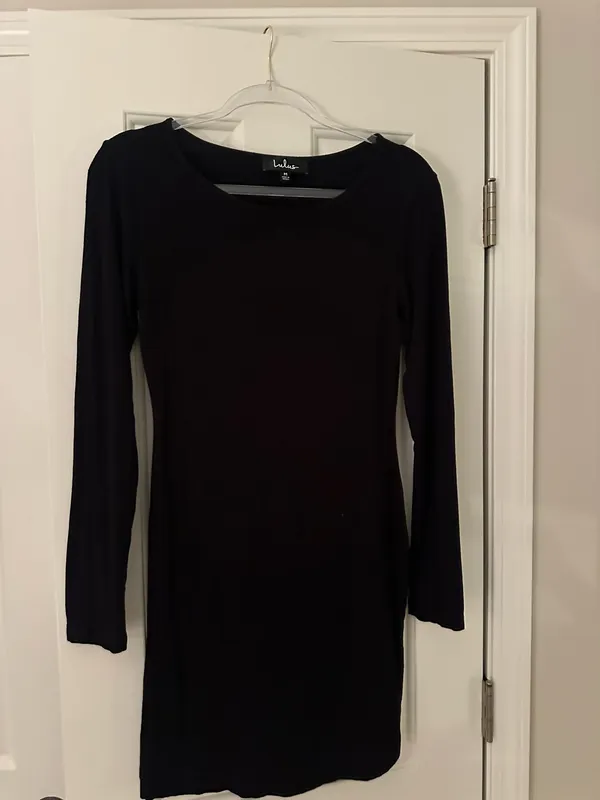 Lulus Black Dress - Image 4