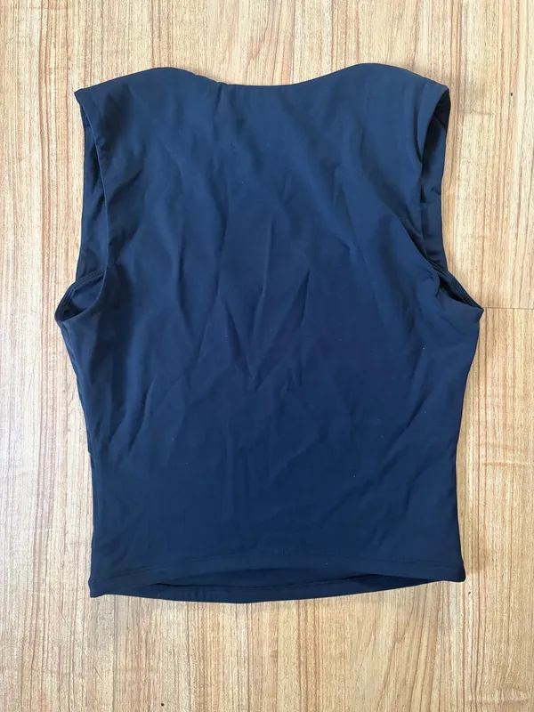 Cider Double Layered Sweetheart Neckline Tank Top - Image 3