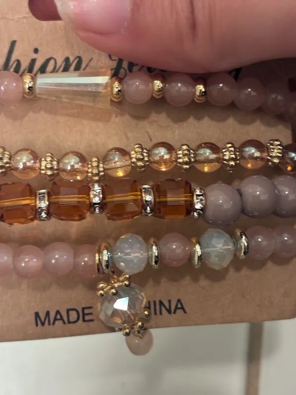 Fashion Jewelry Bohemian-Style Stretch Bracelet Set - Image 4