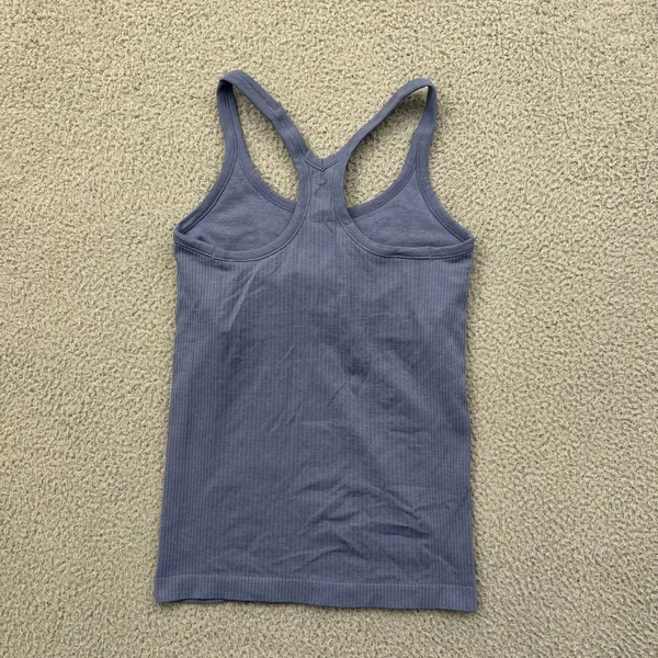 Lululemon Ebb To Street Tank Top Oasis Blue Athletic Athleisure Women's 6 - Image 2