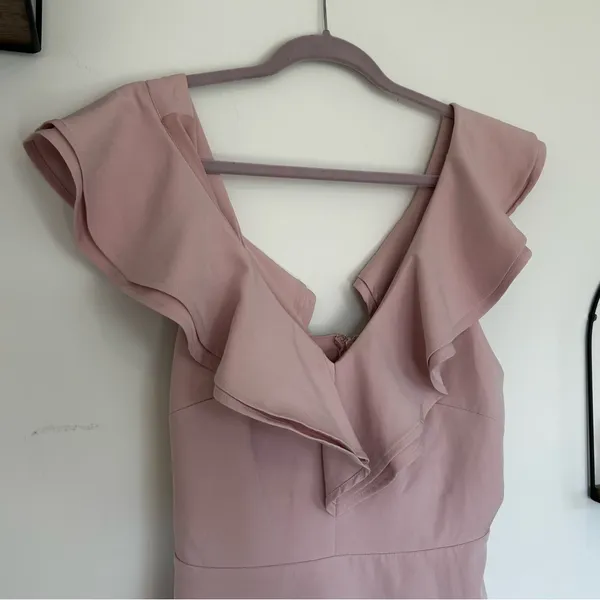 NWT Lulus‎ Pink Divine Darling Ruffle Skater Mini Dress Size XL - Image 3