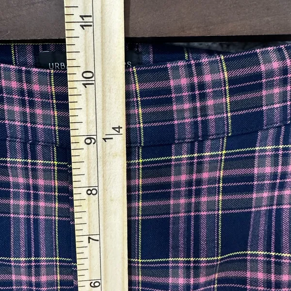 Urban Outfitters Pants 0 Plaid Tartan Preppy Grunge Retro Academia‎ Workwear Y2K - Image 6