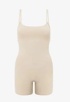 CSB form staple playsuit in fawn Tan Size M - Image 2