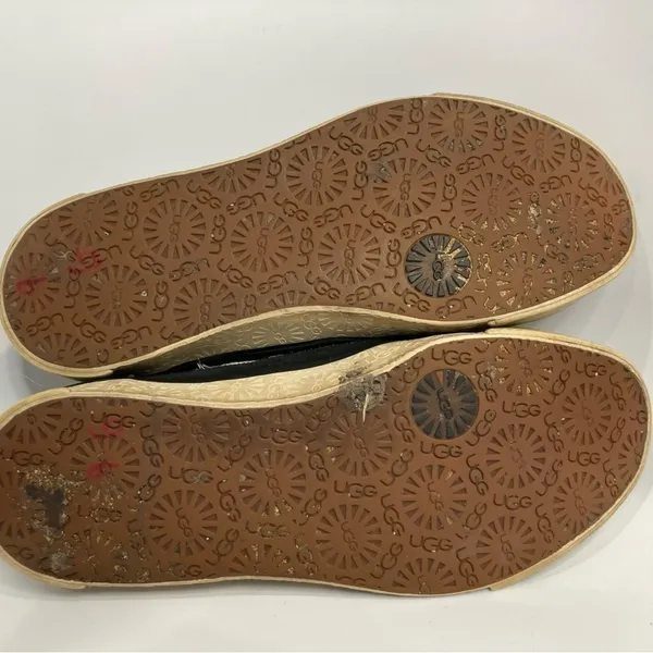 UGG Laela Sherpa lined sneakers zebra print calf‎ hair size 7.5 - Image 4