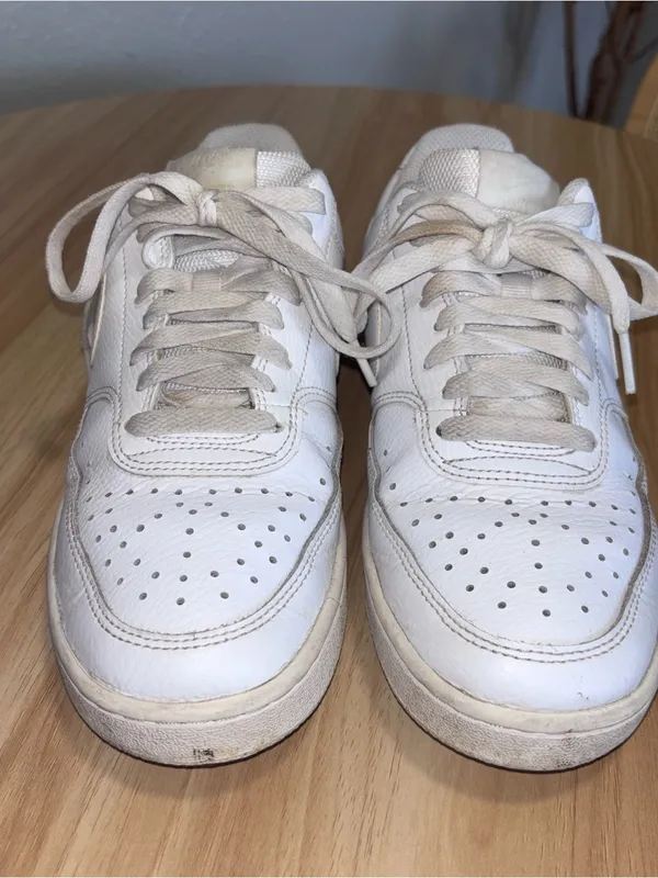 Nike Air Force Classic White Low-Top Sz 8 Sneakers - Image 3