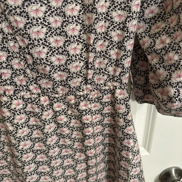 Anthropology Bishop + Young Lana Bubble Dress Floral Size Large - Image 4