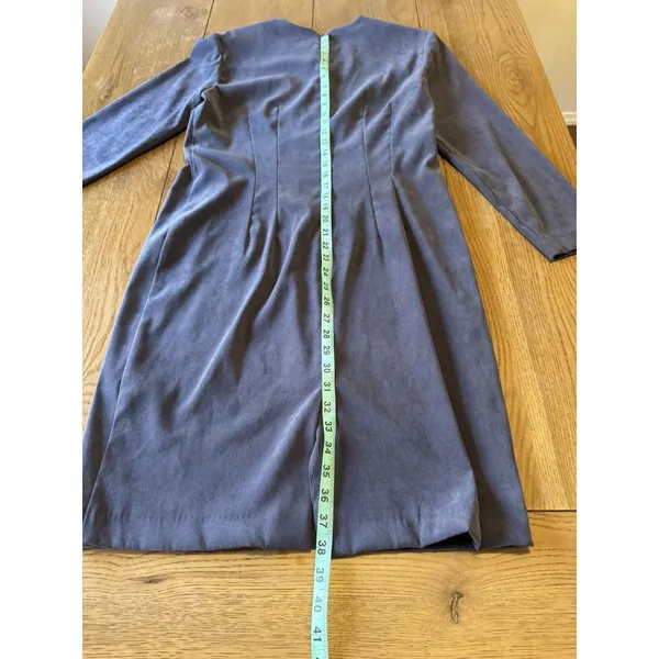 Positive Attitude Long Sleeve‎ Long Dress Size 12 Formal Career Professional VTG - Image 6