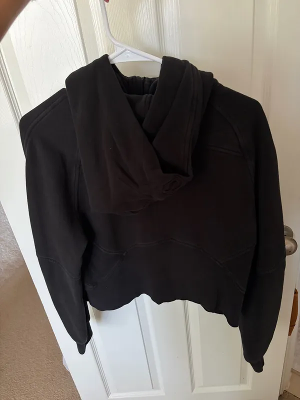 Lululemon Scuba Half-Zip Hoodie XS/S Black - Image 3