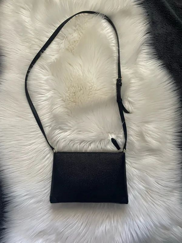 KATE SPADE New York "Joeley" <BLACK GLITTER> SMALL CROSSBODY BAG - Image 4