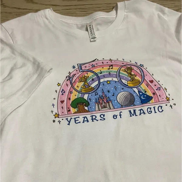 Bella Canvas Disney’s 50th Anniversary Unisex Graphic T-Shirt - Image 4