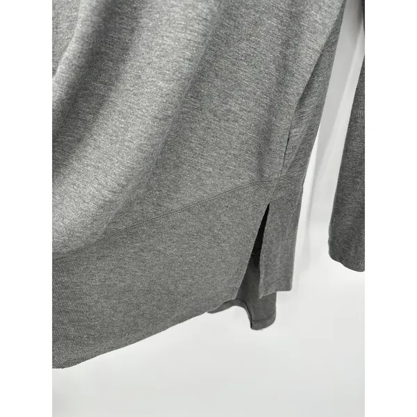 LOGO Lori Goldstein Tunic Women 2X Gray‎ Asymmetrical Sweatshirt Pullover HJ19 - Image 5