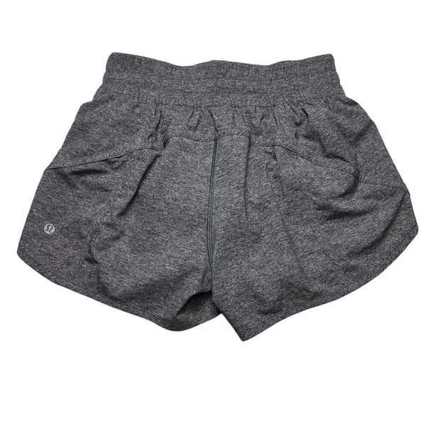 Lululemon Tracker Low-Rise Short 4" *Heather Lux Multi Black - Image 4